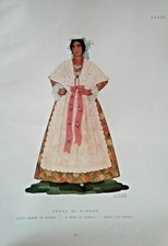 1900 COSTUME LAZIO SPOSA DI ALBANO ROMA