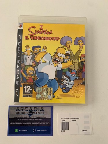 Ps3 simpson il videogioco - ps3,