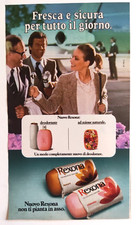 Pubblicita' Rexona Deodorante Naturale Vintage Ads Advertising 1981 (R8)