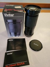 VIVITAR ZOOM LENS FOR