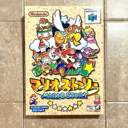 Paper mario nintendo n64 - paper,