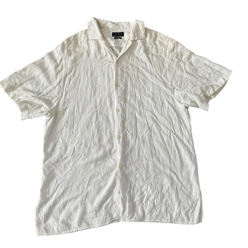 Zara white casual button - casual,