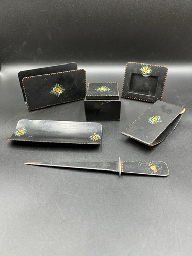 Set scrivania bronzo decorato