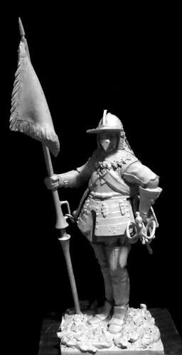 Heavy cavalry cornet soldier - cavalry,