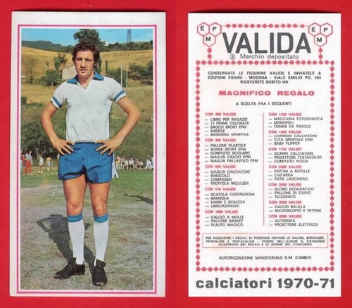 Figurina calciatori panini - figurina,