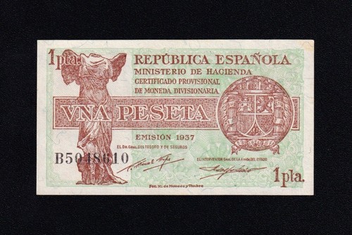 Peseta 1937 - f.c., (