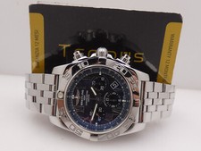 BREITLING CHRONOMAT CHRONOMETRE AB0111 QUADRANTE MOP CON DOCUMENTI JAPAN LIMITED