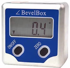 Inclinometro livella digitale con base magnetica squadra goniometro elettronico