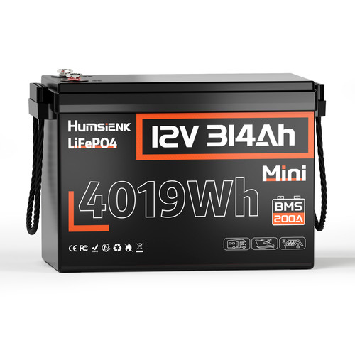 Lifepo4 12v 314ah 4019wh - 12v,