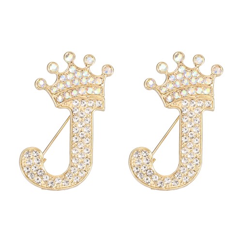 For letters initial brooches - for,