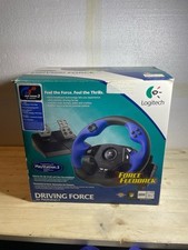 Logitech GT Force Volante LPRC-10000 Gran Turismo 3 Console PS2 A-spec