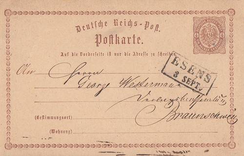 Intero postale esens - dr,