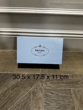 Autentica Prada Scatola Blu
