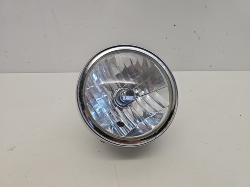 Faro proiettore cromato moto