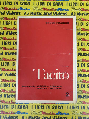 Book libro tacito antologia - book,