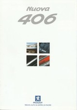 BROCHURE PEUGEOT 406 Nuova - 11/1999 - Italian