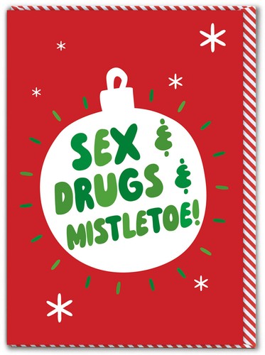 Biglietto natale divertente - di,