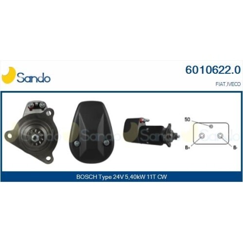 Motorino avviamento sando - di,