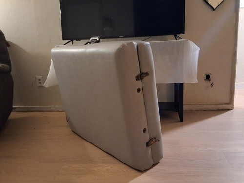 Lettino massaggio grigio - lettino,
