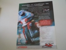advertising Pubblicità 1999 YAMAHA CHALLENGE e YAMAHA TT 600 R