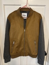 Giacca bomber ZARA uomo grigio