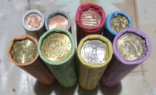 Annata rotolini italia euro - rotolini,