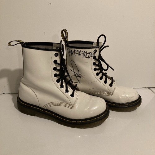 Stivali bianchi martens - stivali, dr