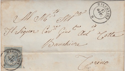 1864 racconigi torino con - 1864:,
