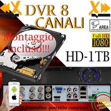 DVR 8 canali AHD/NVR kit
