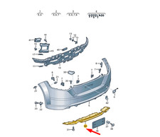 AUDI TT FV MK3 REAR BUMPER