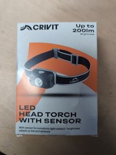 (SS) Crivit Torcia LED Testa