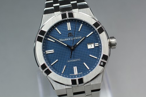 Con scatola orologio da uomo - [con,
