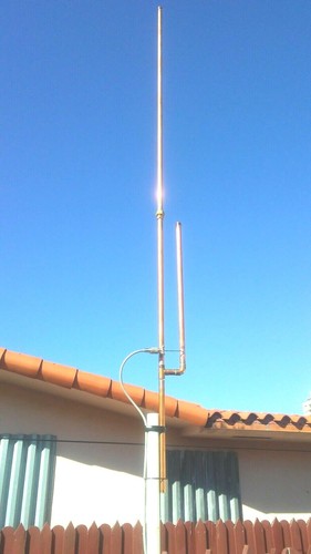 Antenna pole per banda - j-pole,