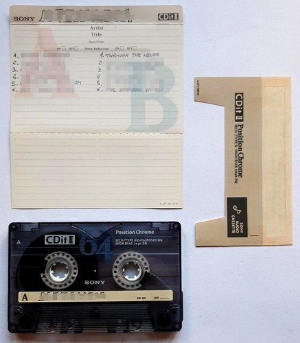 Musicassetta sony cdit ii - mc,