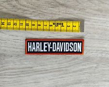 Ecusson moto Harley Davidson patch bande 10cm x 2.5cm pour blouson biker 🏍️