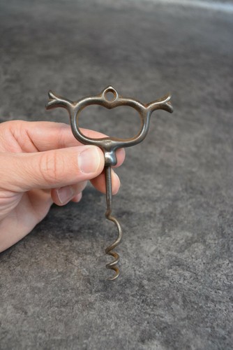 Ancien tire bouchon fer - tire,