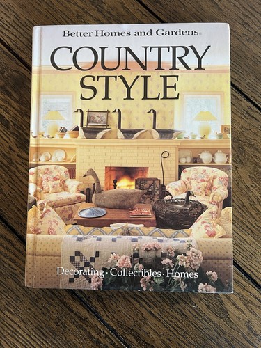 Country decorating books - country,