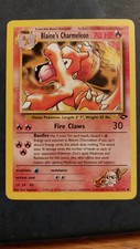 Pokemon Blaines Charmeleon 31/132 gym challenge trainer heroes