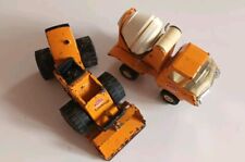 Modellini Tonka: betoniera + ruspa. Anni '70