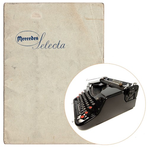 Mercedes selecta typewriter - selecta,