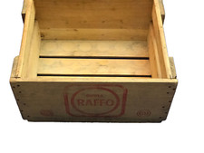 ❤️ cassa legno vintage birra raffo 1969  arredo bar pizzeria REGALO compleanno
