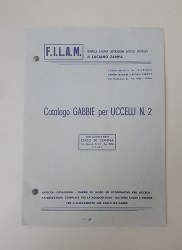 Depliant brochure gabbie per - gabbie,