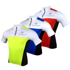 Maglia ciclismo uomo Merida Crown mezza cerniera bici ciclismo top riflettente