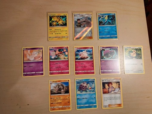 Lotto carte pokemon sun - carte, moon