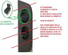 PULSANTE SINISTRO ALZAVETRO X LA PULSANTIERA DELLA FIAT MULTIPLA 98/2004