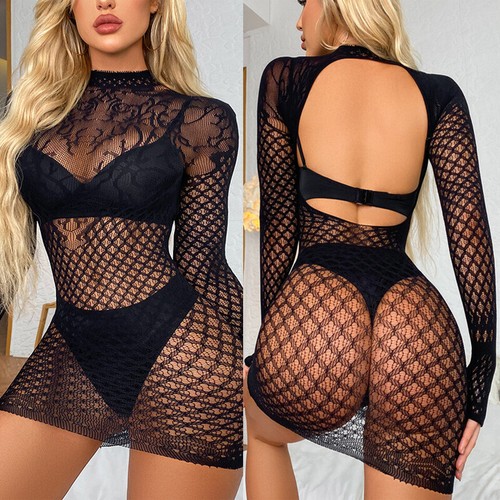 Body donna lingerie rete - body,