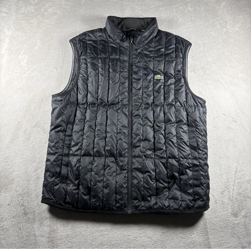 Lacoste puffer vest - lacoste, xl