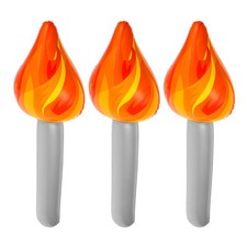  Torce gonfiabili da 3 pezzi Torcia artificiale Divertente Torcia giocattolo per