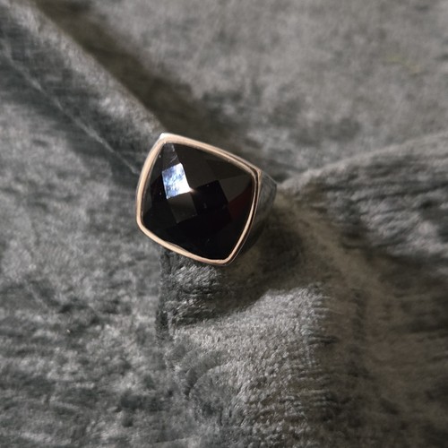 Anello con sigillo - , quadrato