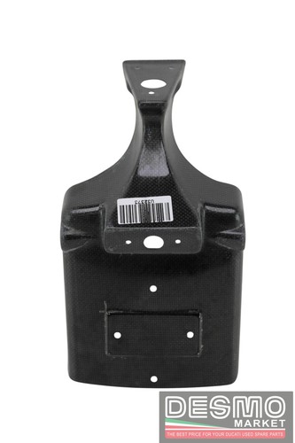 Porta targa carbonio atr - porta,
